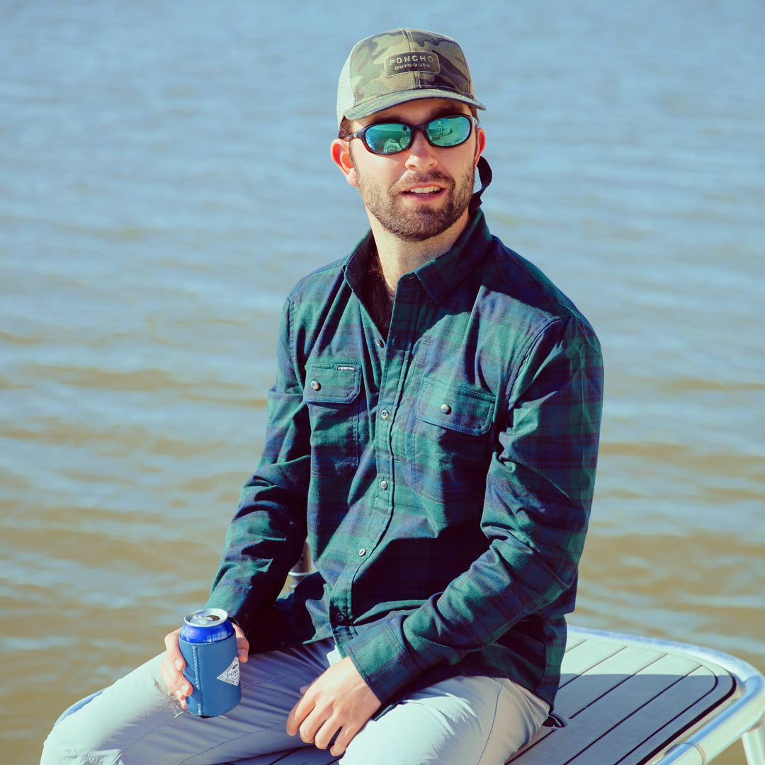 Poncho Cascade Slim Fit Flannel Shirt