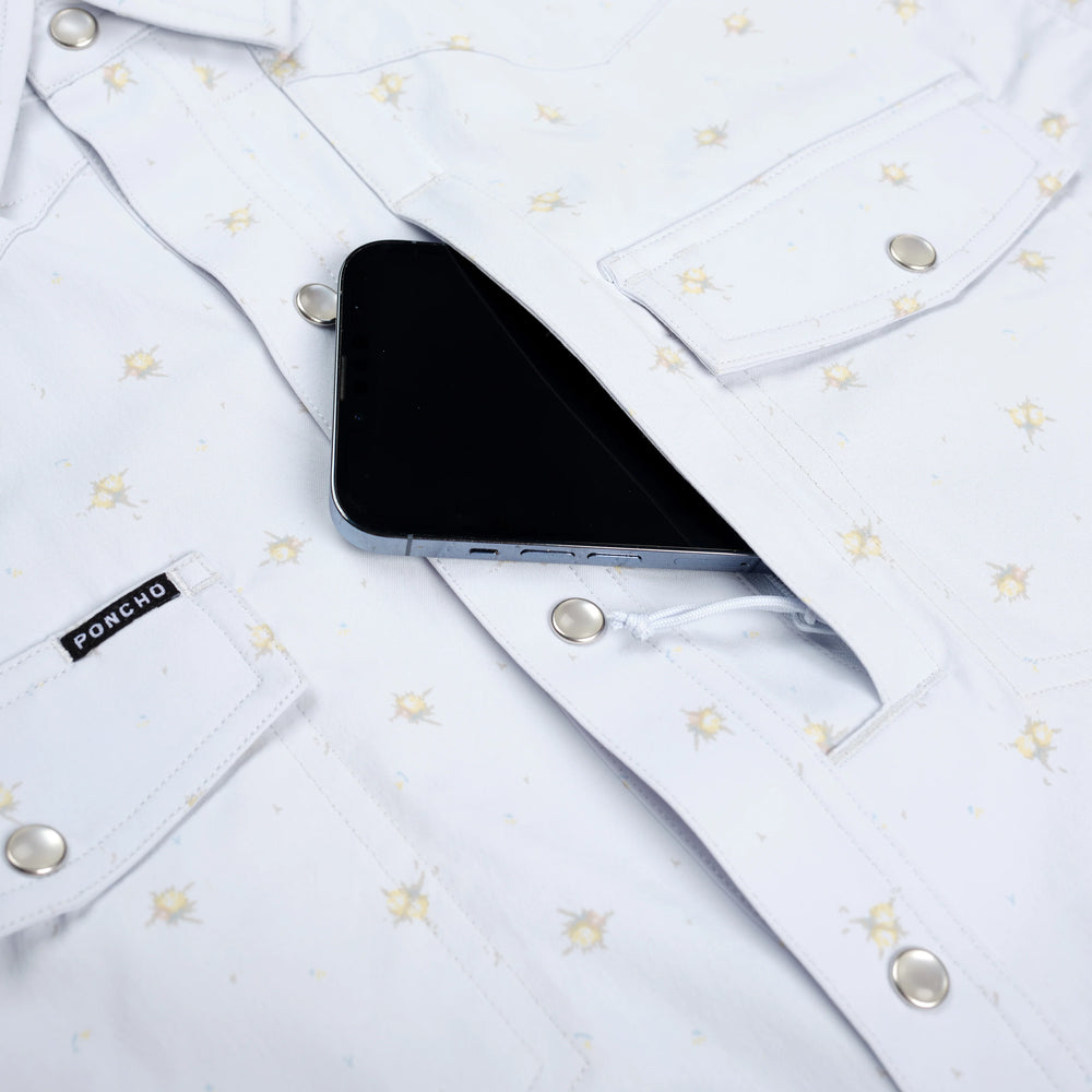 Poncho Bonito Slim Fit Short Sleeve Western Shirt