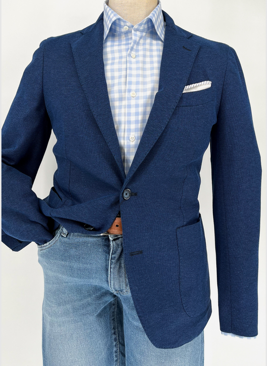 Tiki Napoli Soft Jacket In Navy