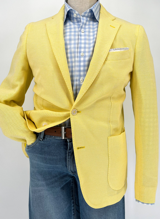 Tiki Napoli Soft Jacket In Yellow