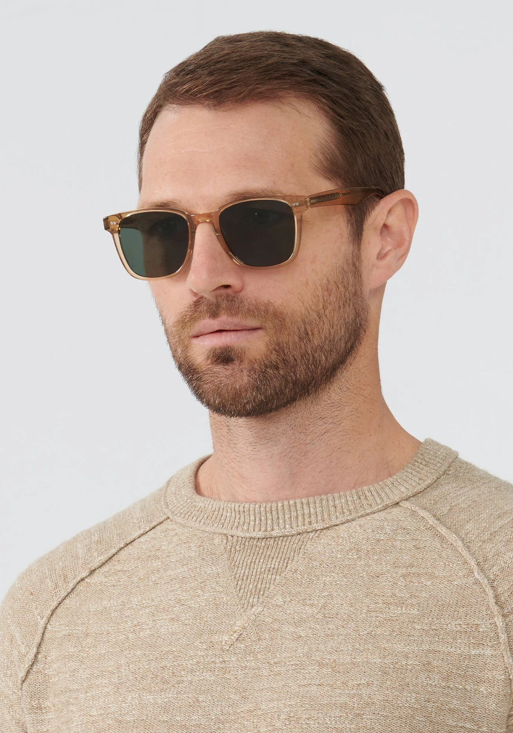 Krewe Vindel Sunglasses In Sweet Tea Polarized