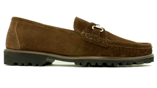 The Oxford Shop Wharton Bit Loafer In Brown
