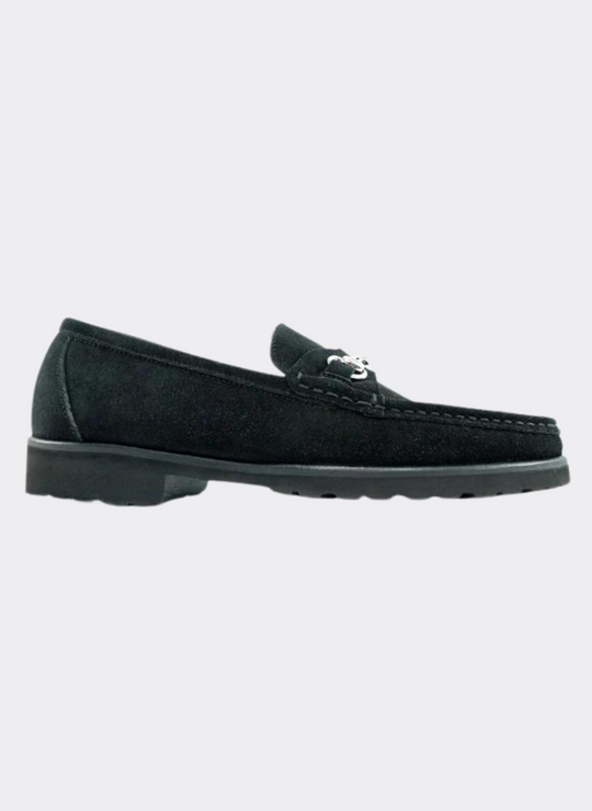 The Oxford Shop Wharton Bit Loafer In Black