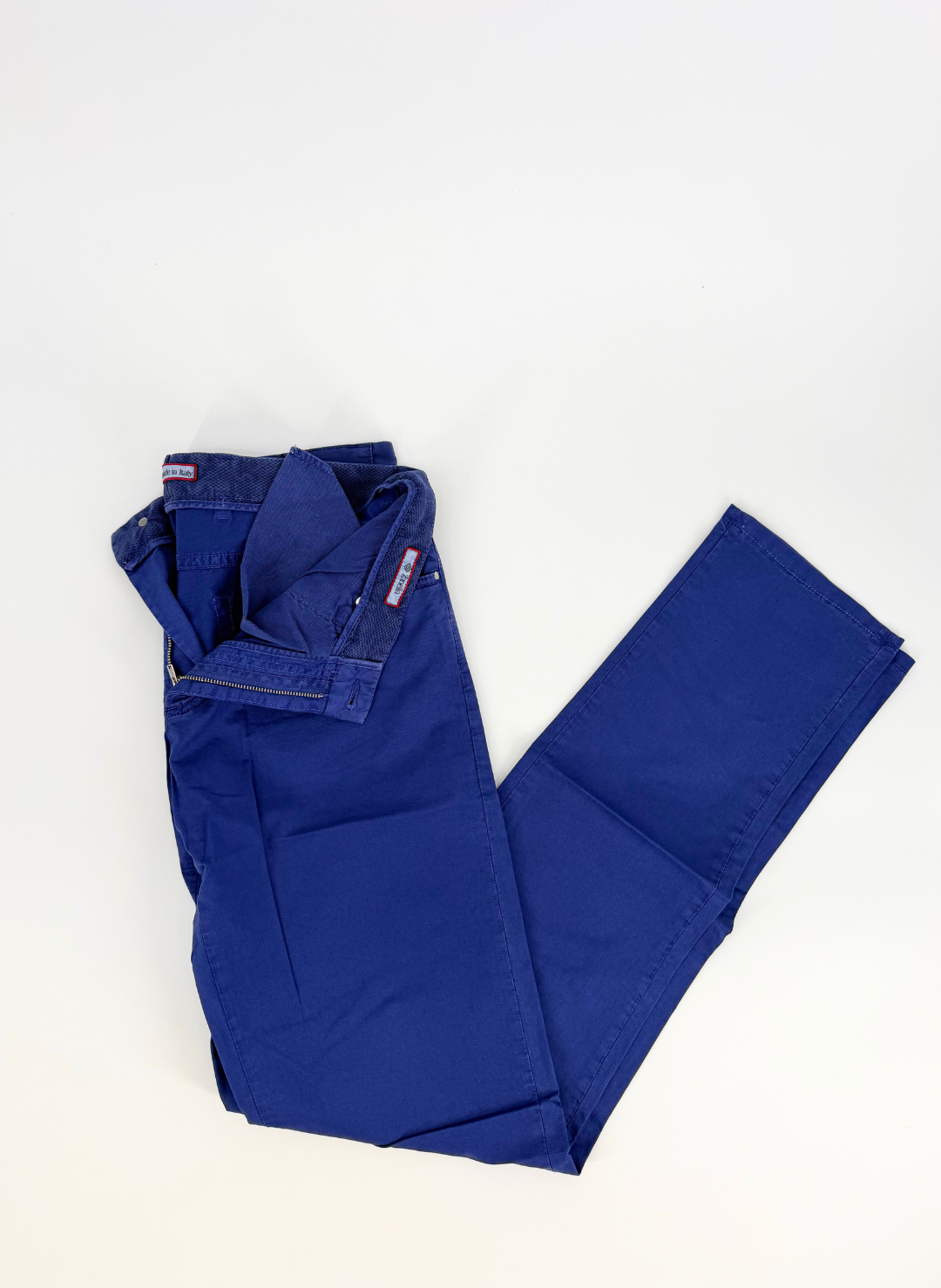 Cotton 5-Pocket Pant in Blue