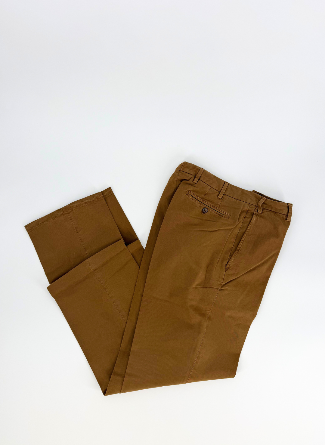 Cotton Chino Pant in Brown
