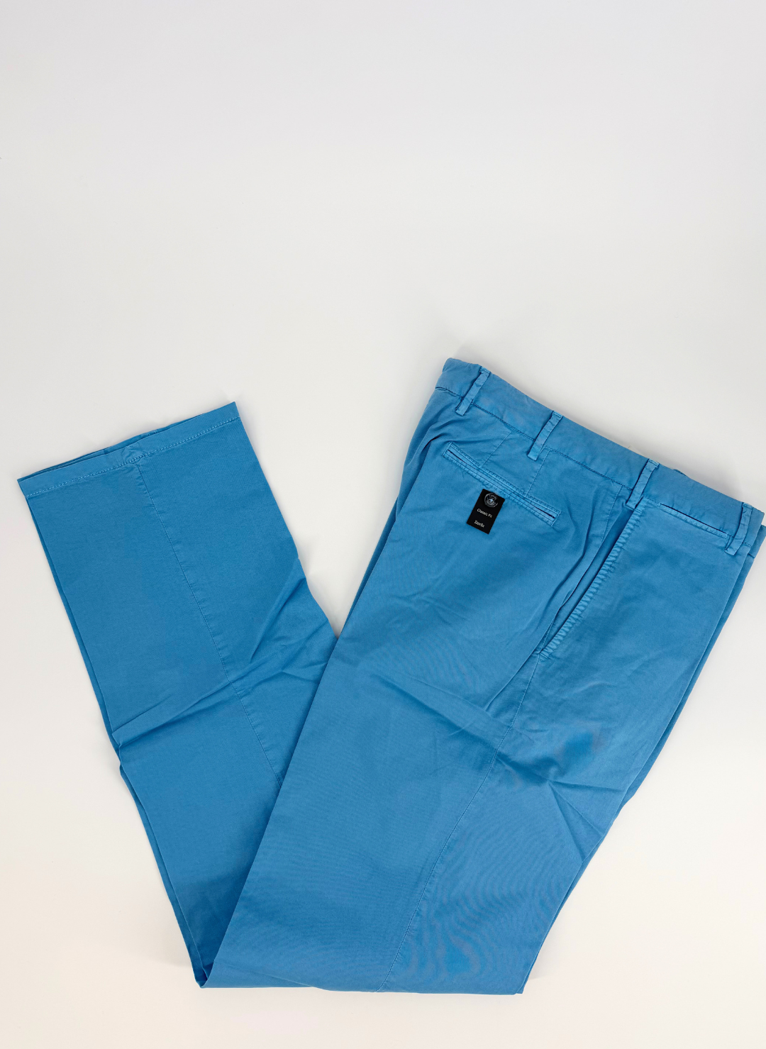 Cotton Chino Pant in Light Blue