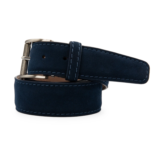 L.E.N. Alcantara - Navy w/ Navy Stitching