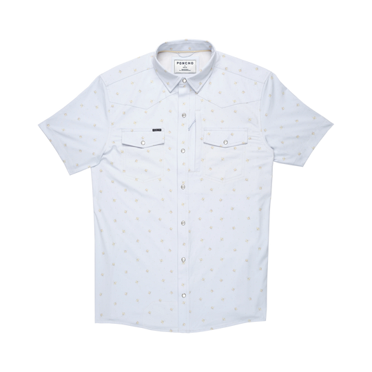 Poncho Bonito Slim Fit Short Sleeve Western Shirt