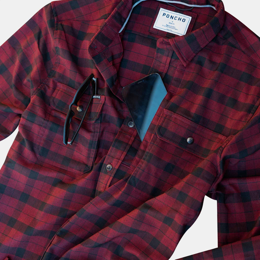 Poncho Buffalo Flannel Shirt