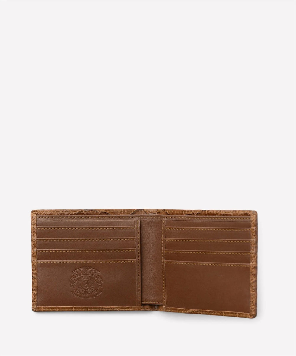 Classic Wallet No. 101 In Chestnut Crocodile