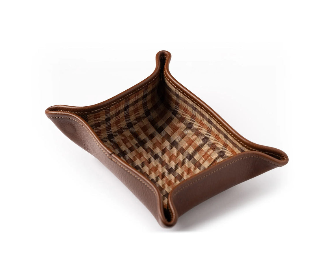 Ghurka Folding Snap Tray No. 58 In Vintage Chestnut