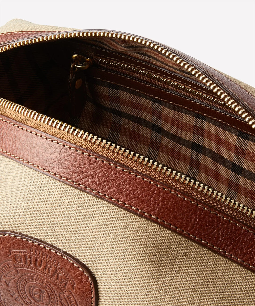 Holdall No. 101 In Khaki Twill