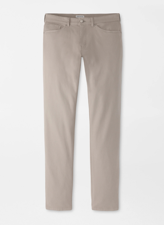Crown Cotton Canvas Five-Pocket Pant In Battleship Grey