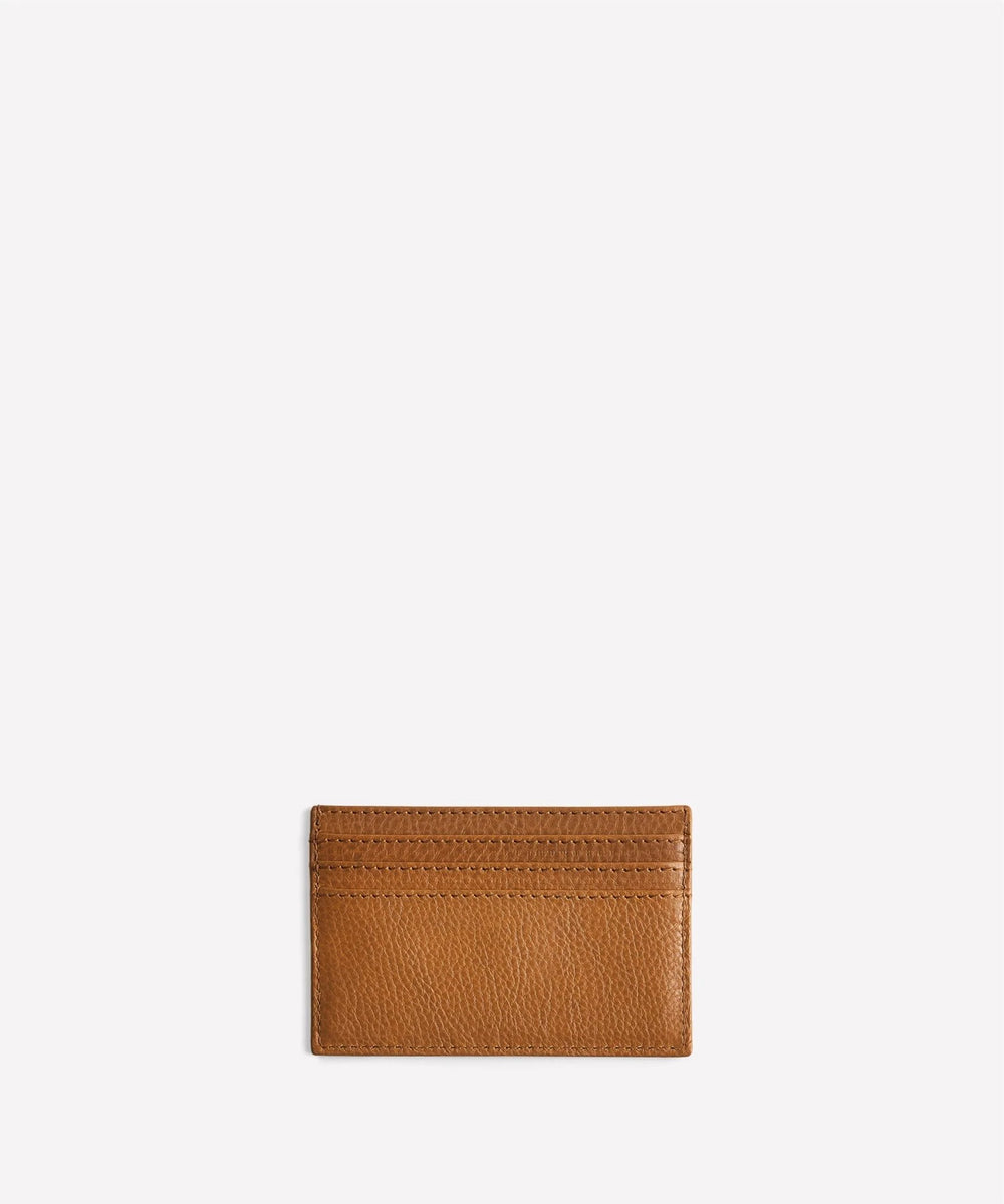 Slim Card Case No. 204 In Vintage Tan Leather