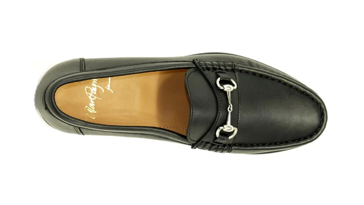 The Oxford Shop Snaffle Loafer In Black
